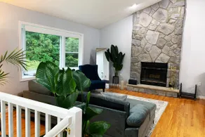 Modern Pocono Oasis with Fireplace Ambiance - Image 4