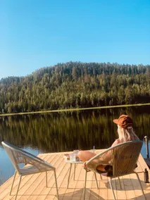 House with magnificent lake view, sauna and jetty - Image 5