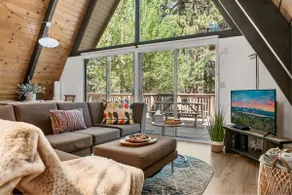 Prime Location! A Frame Cabin w/ Spa + AC - Image 3