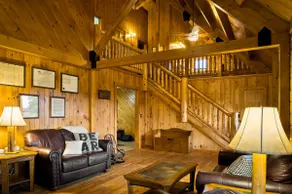 Luxury Cabin on Secluded Mountain Ridge--Sleeps 14 - Image 5