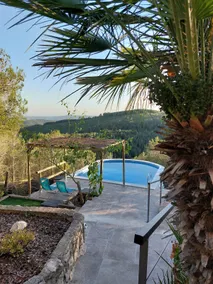 Quiet cottage with private pool and sea view. - Image 5