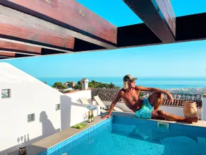 Boutique apt. with patio + rooftop terrace & pool - Image 4