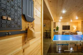 Modern Lux Cabin w/Hot Tub+Ping Pong+Waffle Bar - Image 2