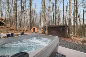 Mountain Chalet Retreat 4 bedrooms,3 baths,hot tub, sauna, game room, firepit  - Image 2