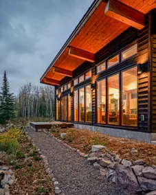 Architect-designed, net zero home w/ stunning view - Image 3