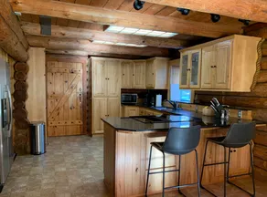 Unique Open Concept Log Home - Image 5