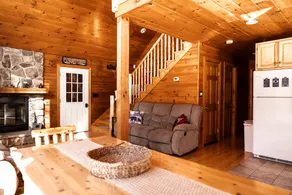 Rustic 3 BR Log Cabin w/ Hot Tub near Trout Run - Image 2
