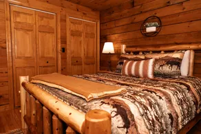 Rustic 3 BR Log Cabin w/ Hot Tub near Trout Run - Image 5