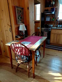 Northwoods Guest  Cabin & porch overlooking private woods and stream - Image 4