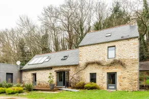 18th century barn of the Kerguerhent mill, its river, forest and meadows. - Image 4