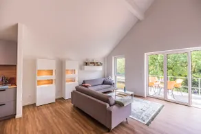 Vechte-Loft 3 rooms, new building with balcony, Wi-Fi & PP - Image 2