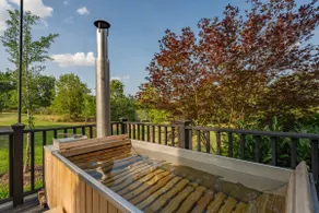 Wood Burning Hot Tub Cabin on 12 Private Acres - Image 5