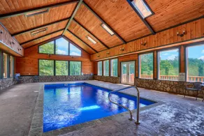 Hocking Hills Laikyns Lodge with Indoor pool- Great View! - Image 2
