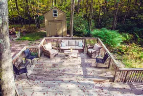 Mountain Woods Getaway—Fire Pit, Deck, Creek - Image 3
