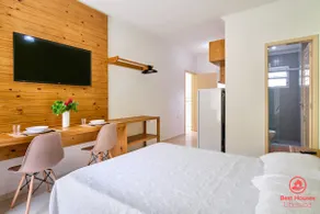 Studio with pool and kitchen, 2-minute walk to the beach - Image 2