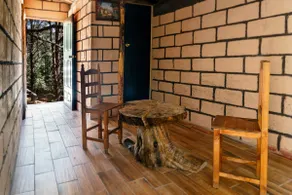 Rustic cabin with fireplace near Iztapalapa Park - Image 5