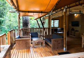 Macadamia, cabin with jacuzzi, fire pit and terrace! - Image 4