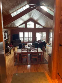 Lakefront Hemlock house on 3 acres, 5-Bdrm retreat on private lake, near casino - Image 5