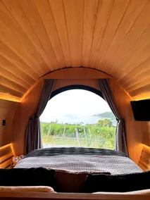 Accommodation in a wine barrel at a winery - Image 5