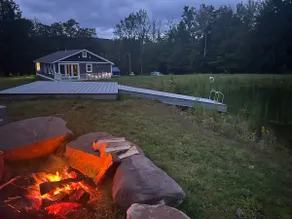 Cozy Mountain House with Pond & Hot Tub - Image 3