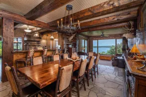 PRIVATE 10,000 SqFt lakefront log estate  w. Pool  - Golfers Retreat - Close to Big Cedar! - Image 4