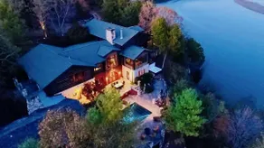 PRIVATE 10,000 SqFt lakefront log estate  w. Pool  - Golfers Retreat - Close to Big Cedar! - Image 2