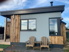 Hygge Lodge with hot tub, woodburner and fab views - Image 5