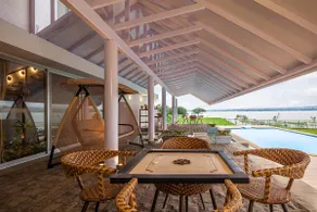 StayVista's Eva villa - 3BHK with Lake View & Bar - Image 4