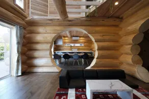 Rare 500mm Yellow Cedar Log｜Sauna BBQ - Image 2