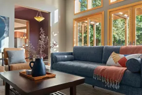 Cabin on 700' of Lake + Yurt w/King Bed, No Chores - Image 3