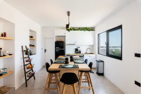 Yalos Mykonos 4 Bedroom Luxury house 5 minute from Ornos Beach w sea & Sunset view - Image 5