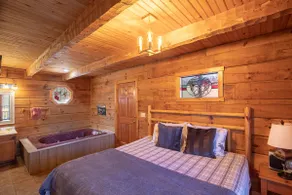 Private log cabin 4 mi to everywhere! #fireplace - Image 5