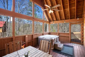 Private log cabin 4 mi to everywhere! #fireplace - Image 4