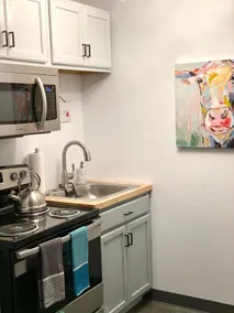 Newly renovated studio unit with full kitchen - Image 3