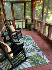 Family friendly cabin, Screened porch, Fire pit - Image 4