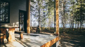 Nature Cottage #1 with a view of the Péribonka River - Image 2