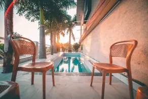 Cheerful 3 bedroom villa with pool and 2 gardens - Image 4