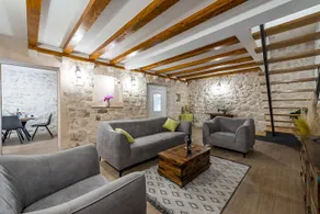 Rustic Stone Villa Ane - with large pool and sauna - Image 3