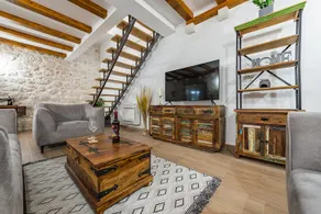 Rustic Stone Villa Ane - with large pool and sauna - Image 4