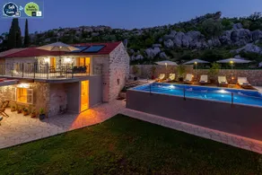 Rustic Stone Villa Ane - with large pool and sauna - Image 2
