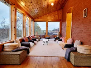 Luxury Hilltop Escape: Sunroom, Pool & Hot Tub - Image 3