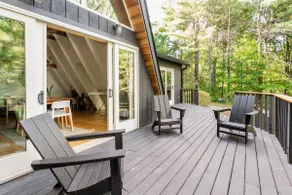 Modern A-Frame Cabin with Loft, Firepit and Grill - Image 4