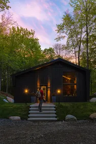 Birch Falls Spa Cabin at Evergreen Cabins - Image 2