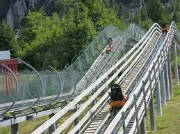 Mountain family hiking sledding zipline - Image 5