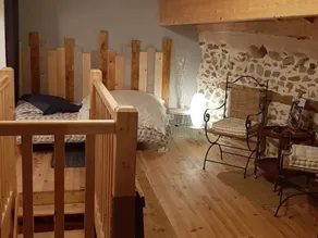 Small stone village house with fireplace - Image 3