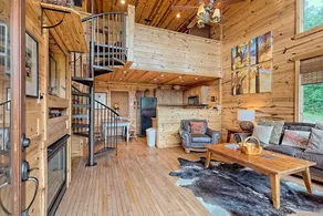 October Sky Mountain Cabin w/ Hot tub and fire pit - Image 4
