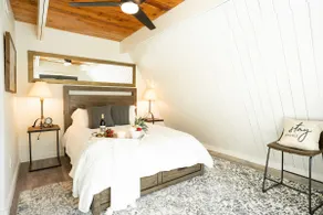 A pet friendly A-Frame with a hot tub & fire pit! - Image 5