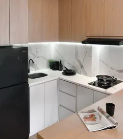 Cozy Japandi 2 Bedroom at Gading Serpong - Image 5