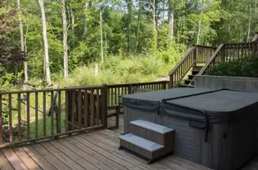 Secluded cabin on 10 acres - hot tub & game room! - Image 3