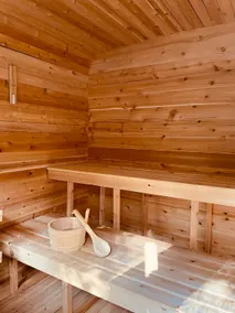 Luxurious Spa Suite with Jacuzzi, Outdoor Sauna, Plunge Pool and Steam-bath - Image 2